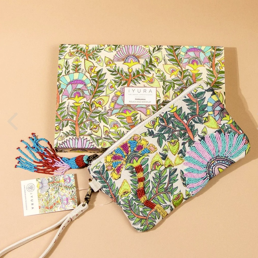 iYURA Paraania Pouch and Wristlet
